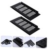 COHEALI 2pcs Aluminum Alloy Breathable Ventilation Cover Air Vent Grille