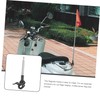 OFFSCH Stable Car Flag Pole Bracket Base Outdoor Flag Pole