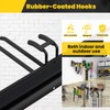 WXCOPON Garage Wall Organizers, 48'' Yard Tool Organizer Wall Mount