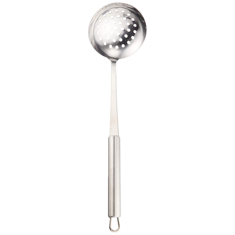 Wahei Freiz G-Cook GC-033 Stainless Steel Perforated Ladle, Dishwasher Safe