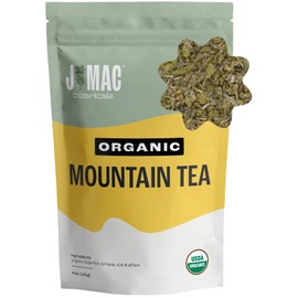 J MAC BOTANICALS Organic Herbal Mountain Tea, Sideritis Shepherd's Tea - 4 oz