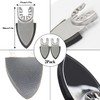 104 Pieces Multitool Sanding Plate Kit 93 m for Delta