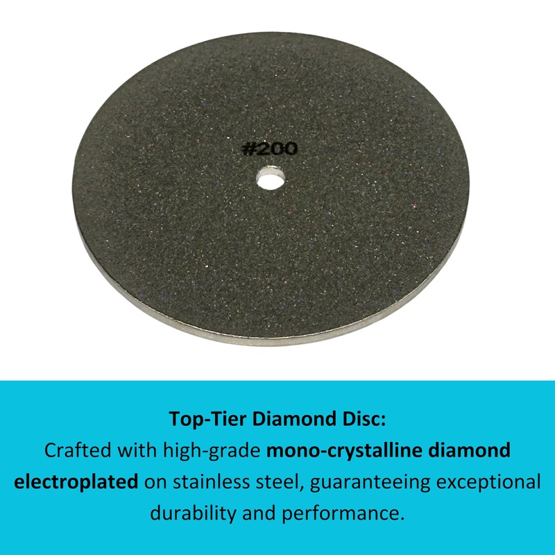 #200 Diamond Sharpening Disc for 𝗛𝗢𝗡𝗘 𝗞𝗻𝗶𝗳𝗲 𝗦𝗵𝗮𝗿𝗽𝗲𝗻𝗲𝗿