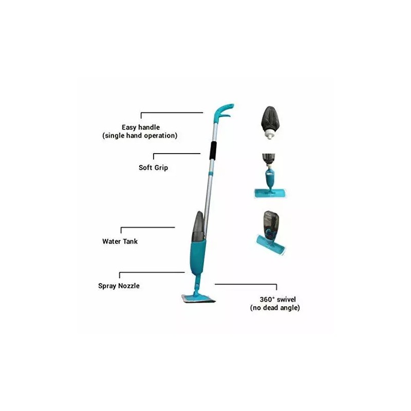 All Clean Microfiber Spray Mop for Floor Cleaning & Hardwood