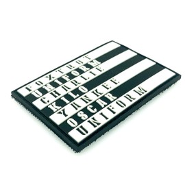 Foxtrot Uniform Charlie Kilo Yankee Oscar Uniform PVC Airsoft Paintball Velcro Patch Patch