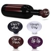 Hint Ov 4 Pack Silicone Wine Bottle Stoppers