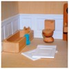 Proops Dolls House Wall Panels, White, Fielded Panels, Pack of