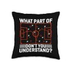 Funny Soccer Strategy Board Meme Design Throw Pillow