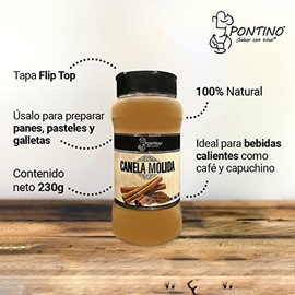 Pontino Canela molida, 230 g