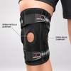 Hinged Knee Brace for Support – Adjustable Neoprene Design with