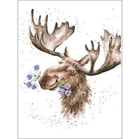 Wrendale Designs Greeting Card - MOUNTAIN RANGER (Moose)