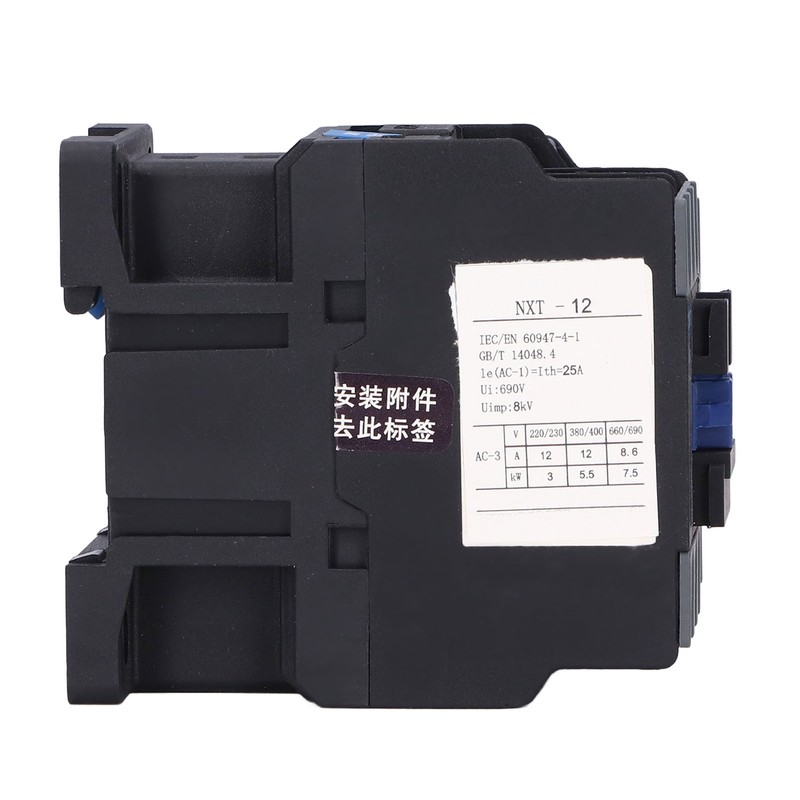 AC Contactor DIN Rail Mount Contactor for Home Industrial Circuit