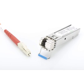Assmann Digitus DN-81003-01 Fiber optic 1250Mbit/s mini-GBIC/SFP network transceiver module - Digitus DN-81003-01, 1250 Mbit/s, mini-GBIC/SFP, LC, IEEE 802.3z, 1000Base-LX, Fiber optic