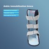 Kids Ankle Brace Comfortable Breathable Adjustable Child Walking Boot for