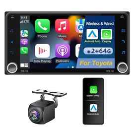 7" Android 13 Car Stereo for Toyota 4Runner/Corolla/RAV4 2000-2015 | Wireless CarPlay & Android Auto | 4GB RAM | GPS Nav | Backup Camera | DAB+ Ready