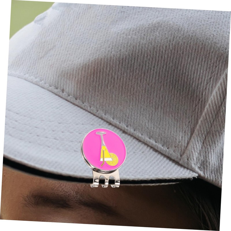 Mipcase Golf Hat Clip Marker Portable and Decorative Golf Accessory