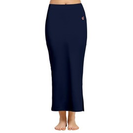 TRENDMALLS Women cotton Blend Saree straight Shapewear Petticoat for Women, Cotton Blended,Petticoat,Skirts for Women,Shape Wear Dress for Saree Shaper Navyblue