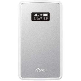NEC Platforms PA-MP02LN-SW Aterm Mobile Router MP02LN SW Metallic Silver