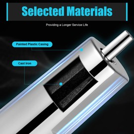 TuBaSaki Beauty Equipment - Barber Chair Hydraulic Pump, Adjustable Barber Salon Styling Chair Replacement Lift 4 Screw with Hydraulic Pump for Salon, Black