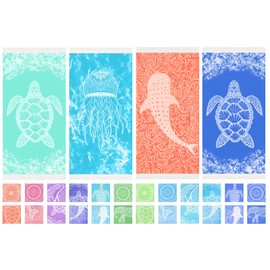 Widdonen Thin Turkish Beach Towel Lightweight Quick Dry Absorbent Cotton Bathroom Bath Pool Swim Towels Extra Large Oversized Sand Free Towel Beach Accessories Essentials Cloud Gifts for Adult