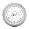 Mebus 19450 Radio-Controlled Wall Clock with Thermometer and Hygrometer /