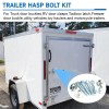 Trailer Hasp Bolt Kit for Trailer Cam Action Hasp Tools