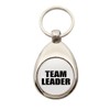 huuraa Team Leader Keyring Gift Pendant Shopping Trolley Token Team