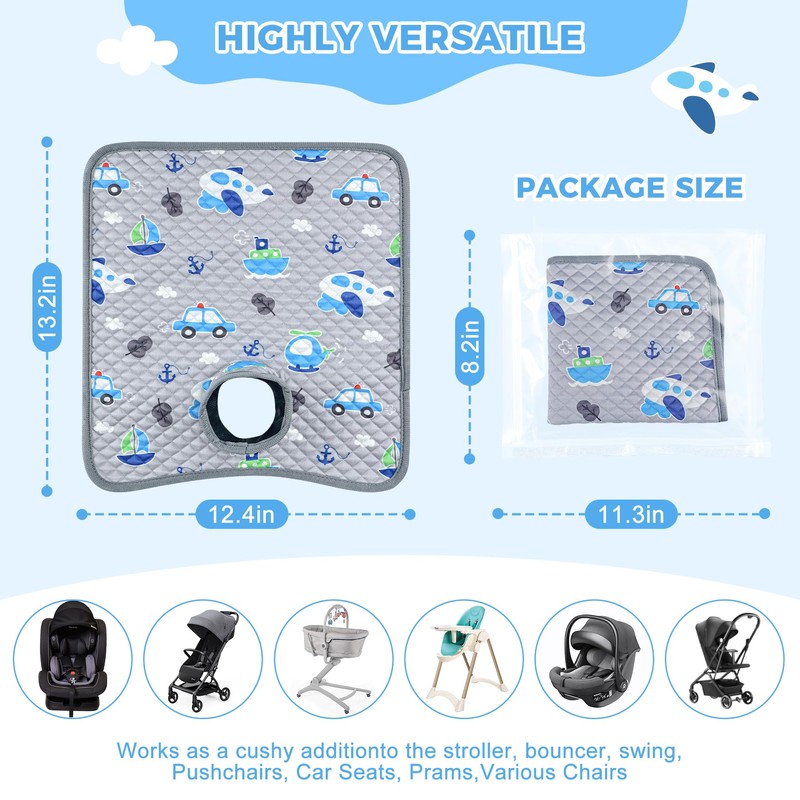 Babepets Car Seat Protector for Potty Training, 2 Pack Waterproof