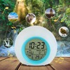 Digitaler LED Wake up Wecker Kinder Erwachsene, 7 Farben ändern