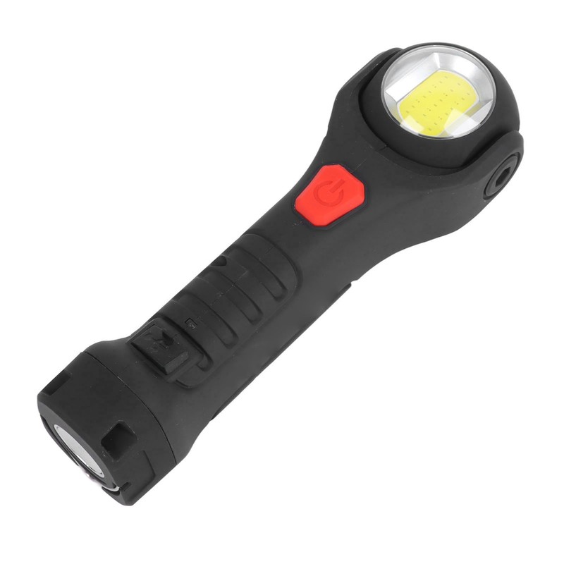 Flashlight 360 Degree Rotatable USB Charging Super Bright Magnetic Handheld