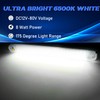GZ5CG 12V Led Interior Light Bar 4 Packs 72Led 6500K
