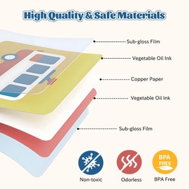 ANNTHOR Tarjetas Flash de Alto Contraste para Niños, Juguetes Didacticos para Niños, Tarjeta de estimulación Visual, Tarjetas Flash de Alto Contraste para Niños