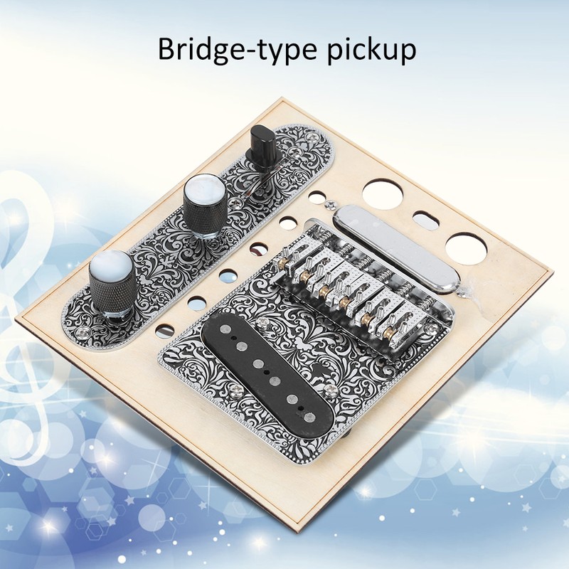 Bridge Neck Pickup Set Electric Guitar Accessory Alnico 5 Magnets