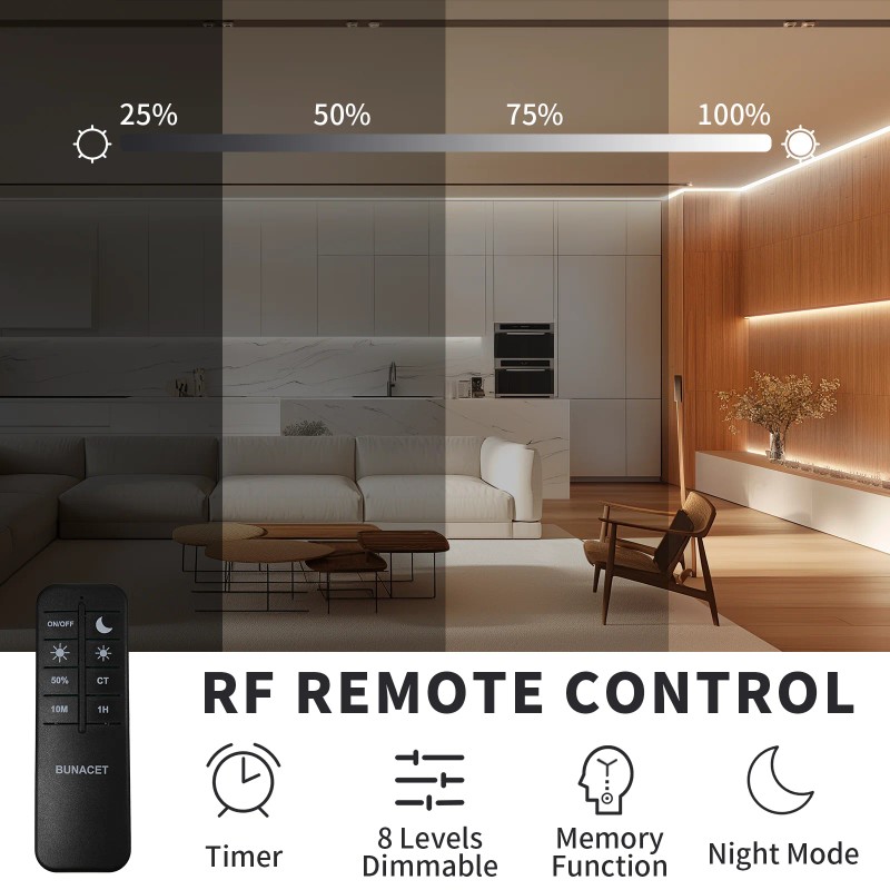 High Quality 24V 6500K COB Smart LED Strip Kit ETL