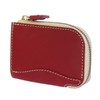 Porco Rosso L-Shaped Zip Wallet [sokunou], red