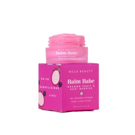 NCLA - Natural Balm Babe Lip Balm | Vegan, Cruelty-Free, Clean Skincare (Dragon Fruit + Acai Berries)