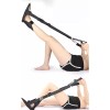 다리 스트레칭 스트랩 조절 가능한 신축성 밴드 발과 종아리 Leg