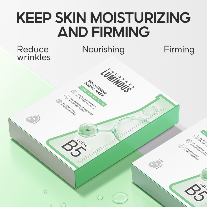 COLORKEY [Bundle of 2]COLORKEY LUMINOUS B5 Facial Sheet Masks Hydrating,