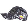 Plata O Lead Black and Grey Rhinestone Streetwear Colombia Baseball