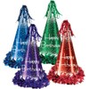 Fringed Foil Happy Birthday Party Hats (asstd colors) Party Accessory  (1 count)