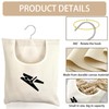 KxrTpx 1 Pack with Hanger – Peg Bag for Washing