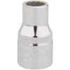 Draper 24343 Elora Bi-Hexagon Socket, 1/2" Square Drive, 7/16" AF,