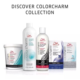Wella Colorcharm 10 Vol Cream Developer, Para Mezcla Gris Óp