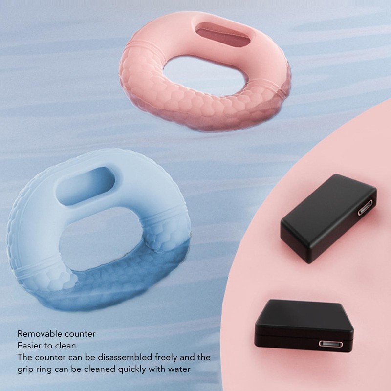 Silicone Hand Grip Strengthener Muscle Training Adjustable Strength Hand Strengthener