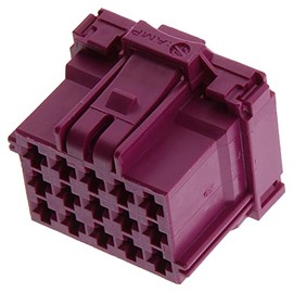 AMP - TE CONNECTIVITY - 8-968973-1 - Automotive Connector Housing, Receptacle, MCP 2.8 Series 15 Positions-6pack