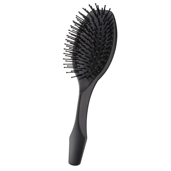YAPOY Hair Brush without Pulling - Soft and Smooth Bristles Glide Effortlessly Through Hair Buns, Detangling Brush for Women, Men, Children, Also for Curls, Straight, Thick Hair, Wet and Dry Hair