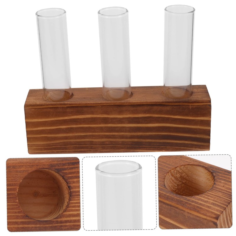 Mobestech 1set Hanging Propagation Tube Stand Test Tube for Hydroponics