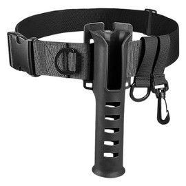 Fishing Rod Holster - Fishing Rod Holder for Belt - Portable Wading Waist Beltbag Nylon Pole Inserter Fish Gear for Men & Fisherman