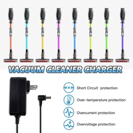 JRSHOME Vacuum Charger for Shark Vacuum with XBCHGX140 21.6V 1900mAh XSBT600 XSBT620 Li-ion Battery