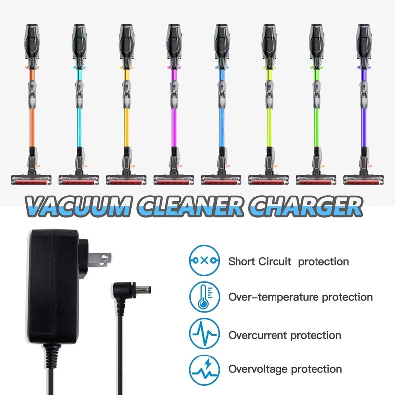 JRSHOME Vacuum Charger for Shark Vacuum with XBCHGX140 21.6V 1900mAh